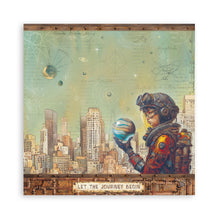 Stamperia - A New Beginning Collection - 12” x 12” Pad - 10 Double Faced Sheets