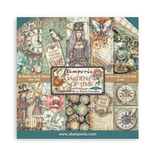Stamperia - Gardens of Time Collection - 12” x 12” Pad - 10 Double Faced Sheets