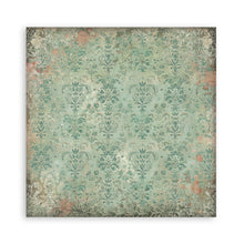 Stamperia - Gardens of Time Collection - 12” x 12” Pad - 10 Double Faced Sheets