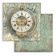 Stamperia - Gardens of Time Collection - 12” x 12” Pad - 10 Double Faced Sheets