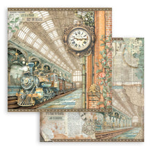 Stamperia - Gardens of Time Collection - 12” x 12” Pad - 10 Double Faced Sheets