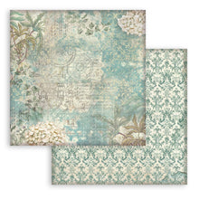 Stamperia - Gardens of Time Collection - 12” x 12” Pad - 10 Background Double Faced Sheets