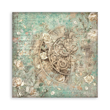 Stamperia - Gardens of Time Collection - 12” x 12” Pad - 10 Background Double Faced Sheets