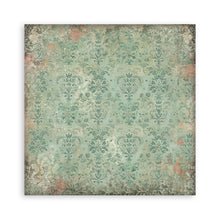 Stamperia - Gardens of Time Collection - 12” x 12” Pad - 10 Background Double Faced Sheets