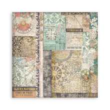 Stamperia - Gardens of Time Collection - 12” x 12” Pad - 10 Background Double Faced Sheets