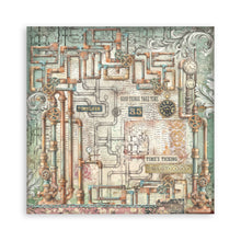 Stamperia - Gardens of Time Collection - 12” x 12” Pad - 10 Background Double Faced Sheets