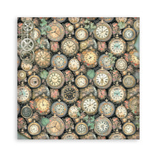 Stamperia - Gardens of Time Collection - 12” x 12” Pad - 10 Background Double Faced Sheets
