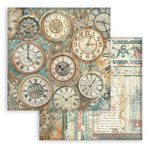 Stamperia - Gardens of Time Collection - 12” x 12” Pad - 10 Background Double Faced Sheets