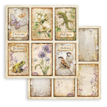 Stamperia -All Around Collection - 12” x 12” Pad - 10 Double Faced Sheets