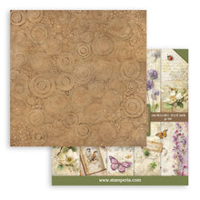 Stamperia -All Around Collection - 12” x 12” Pad - 10 Double Faced Sheets