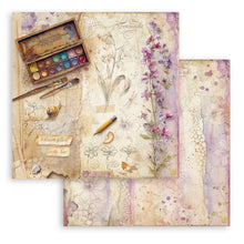 Stamperia -All Around Collection - 12” x 12” Pad - 10 Double Faced Sheets