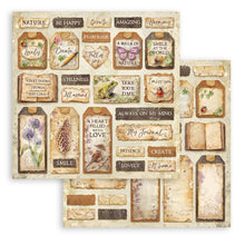 Stamperia -All Around Collection - 12” x 12” Pad - 10 Double Faced Sheets