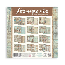 Stamperia Symphony Collection 12" x 12" Paper Pad – 10 Double-Faced Sheets