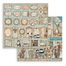 Stamperia Symphony Collection 12" x 12" Paper Pad – 10 Double-Faced Sheets