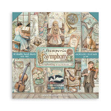 Stamperia Symphony Collection 12" x 12" Paper Pad – 10 Double-Faced Sheets