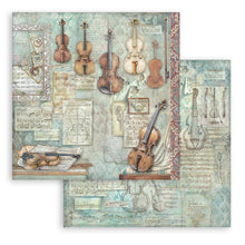 Stamperia Symphony Collection 12" x 12" Paper Pad – 10 Double-Faced Sheets