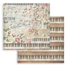 Stamperia Symphony Collection 12" x 12" Paper Pad – 10 Background Double-Faced Sheets