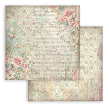 Stamperia Symphony Collection 12" x 12" Paper Pad – 10 Background Double-Faced Sheets