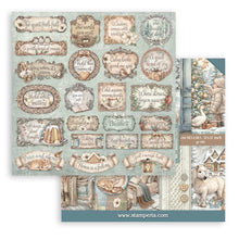 Stamperia - White Christmas - 12"x12" Paper Pad – 10 Double-Faced Sheets