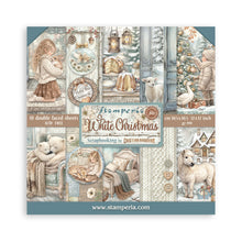 Stamperia - White Christmas - 12"x12" Paper Pad – 10 Double-Faced Sheets
