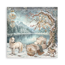 Stamperia - White Christmas - 12"x12" Paper Pad – 10 Double-Faced Sheets