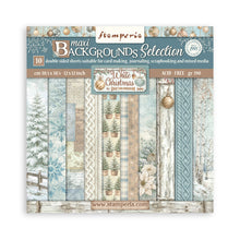 Stamperia - White Christmas - 12"x12" Paper Pad – 10 Background Double-Faced Sheets