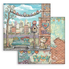 Stamperia Furry Friends 2 12 × 12" Paper Pad – 10 Double-Sided Sheets