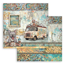 Stamperia Furry Friends 2 12 × 12" Paper Pad – 10 Double-Sided Sheets