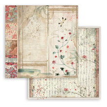 Stamperia Oriental Garden Collection 8" x 8" Paper Pad – 10 Double-Faced Sheets