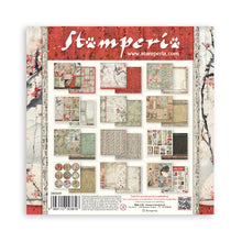 Stamperia Oriental Garden Collection 8" x 8" Paper Pad – 10 Double-Faced Sheets