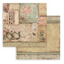 Stamperia Oriental Garden Collection 8" x 8" Paper Pad – 10 Double-Faced Sheets