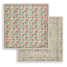 Stamperia Oriental Garden Collection 8" x 8" Paper Pad – 10 Double-Faced Sheets