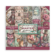 Stamperia Master of Magic 8” x 8” Pad - 8 double faced sheets - SBBS122