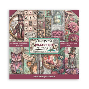 Stamperia Master of Magic Paper Pads BUNDLE - SBBKIT01 - 6 Pads