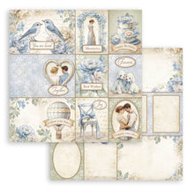 Stamperia Timeless 8” x 8” Pad - 8 double faced sheets - SBBS127