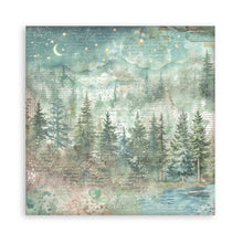 Stamperia Herbarium Silvae Collection 8” x 8” Pad - 10 Double Sided Background Selection