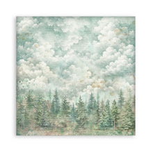 Stamperia Herbarium Silvae Collection 8” x 8” Pad - 10 Double Sided Background Selection