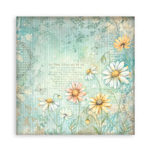 Stamperia Daisy Art Collection 8” x 8” Pad - 10 Double Faced Sheets