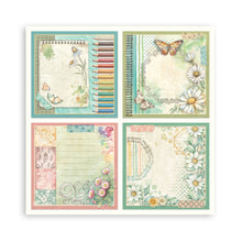 Stamperia Daisy Art Collection 8” x 8” Pad - 10 Double Faced Sheets