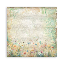Stamperia Daisy Art Collection 8” x 8” Pad - 10 Backgrounds Double Faced Sheets