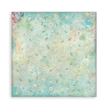 Stamperia Daisy Art Collection 8” x 8” Pad - 10 Backgrounds Double Faced Sheets