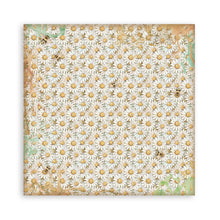 Stamperia Daisy Art Collection 8” x 8” Pad - 10 Backgrounds Double Faced Sheets