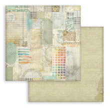 Stamperia Daisy Art Collection 8” x 8” Pad - 10 Backgrounds Double Faced Sheets