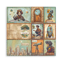 Stamperia - A New Beginning Collection 8” x 8” Pad - 10 Double Faced Sheets