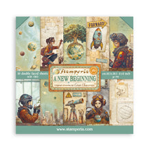 Stamperia - A New Beginning Collection 8” x 8” Pad - 10 Double Faced Sheets