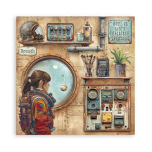 Stamperia - A New Beginning Collection 8” x 8” Pad - 10 Double Faced Sheets