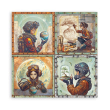 Stamperia - A New Beginning Collection 8” x 8” Pad - 10 Double Faced Sheets