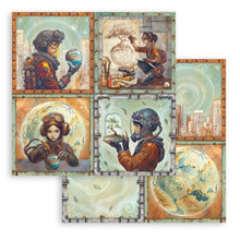 Stamperia - A New Beginning Collection 8” x 8” Pad - 10 Double Faced Sheets