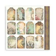 Stamperia - Gardens of Time Collection 8” x 8” Pad - 10 Double Faced Sheets