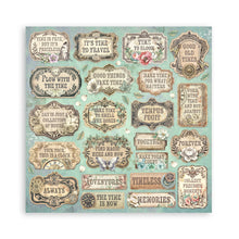 Stamperia - Gardens of Time Collection 8” x 8” Pad - 10 Double Faced Sheets
